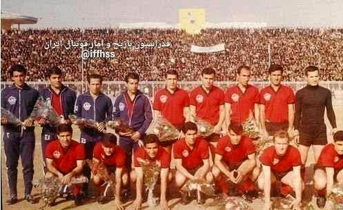 پرسپولیس در اولین دربی تاریخ!عکس دیده نشده