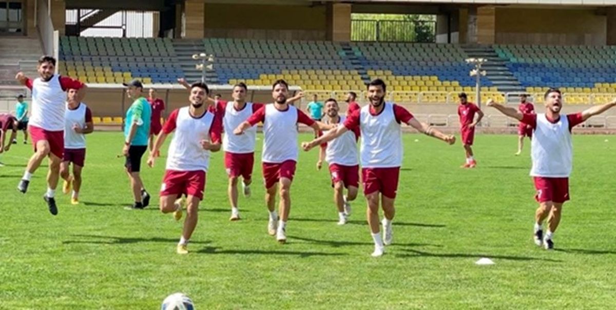 تمرینات با وزنه برنامه امروز پرسپولیس